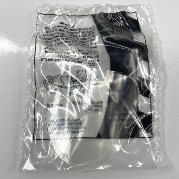 20 Pair 3M AOSafety Guard Slip On Safety Glasses Side Shields Clear Plastic - Picture 3 of 3